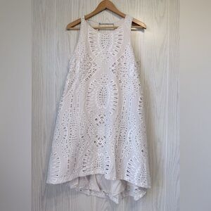 Tart Light Beige Sleeveless Dress Size M EUC